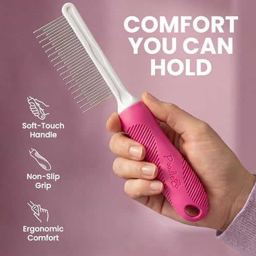 PP200 Pink detangling comb