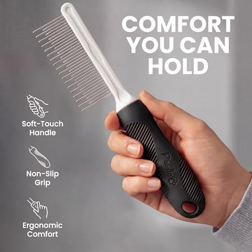 PP200 Black detangling comb