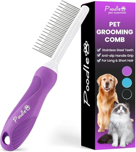 PP200 Purple detangling comb