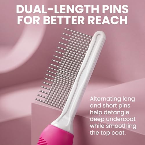 PP200 Pink detangling comb