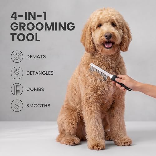 PP200 Black detangling comb