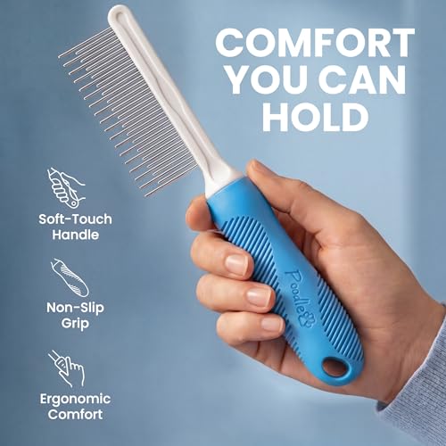 PP200 Blue detangling comb