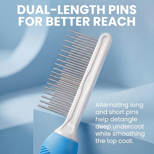 PP200 Blue detangling comb