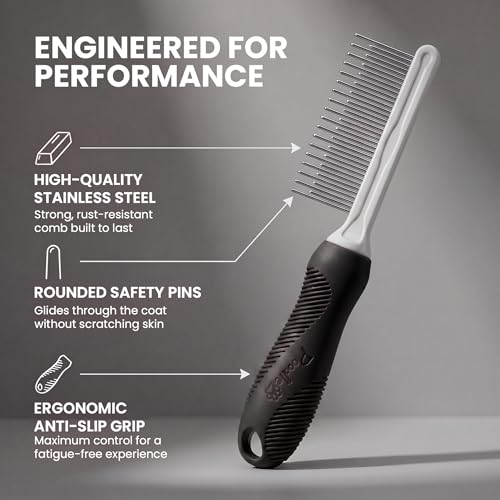 PP200 Black detangling comb