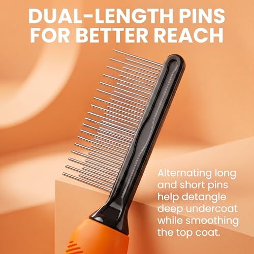 PP200 Orange detangling comb