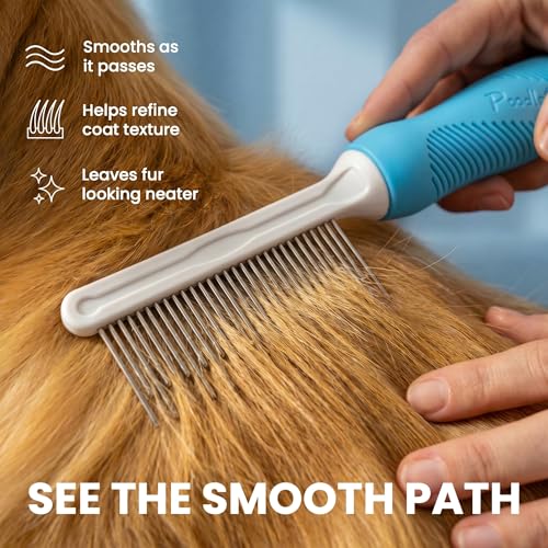 PP200 Blue detangling comb