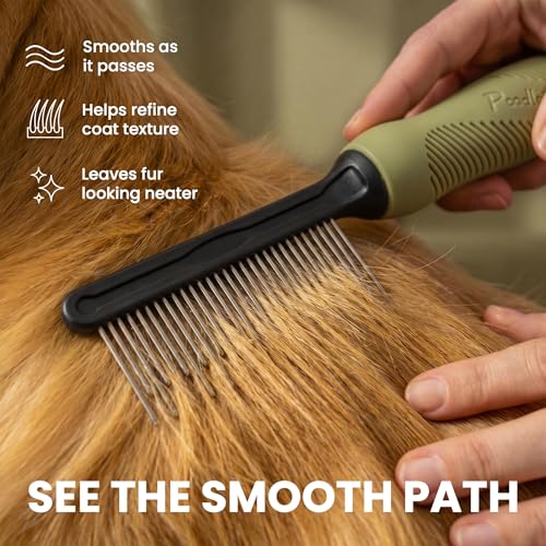 PP200 Green detangling comb