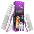 Poodle Pet Dog Combs for Grooming – 2 Pack