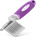 Poodle Pet Dematting Comb + Slicker Brush + Dog Grooming Rake 3pc Bundle