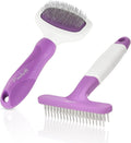 Poodle Pet Bundle – Slicker Brush + Dog Grooming Rake
