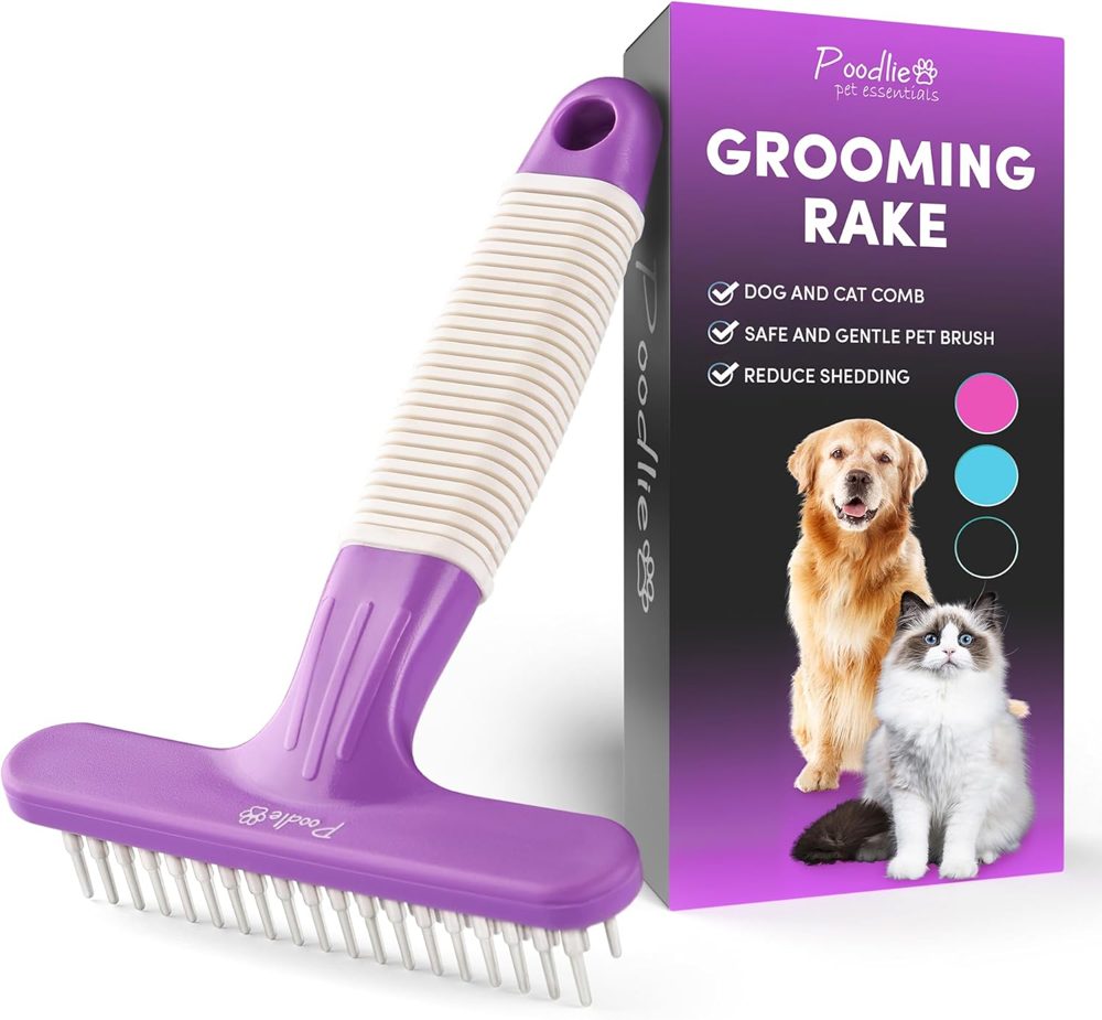 POODLIE Dog Grooming Rake – Dematting Tool