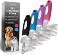 Poodle Pet Dematting Rake Bundle – 4 Colors