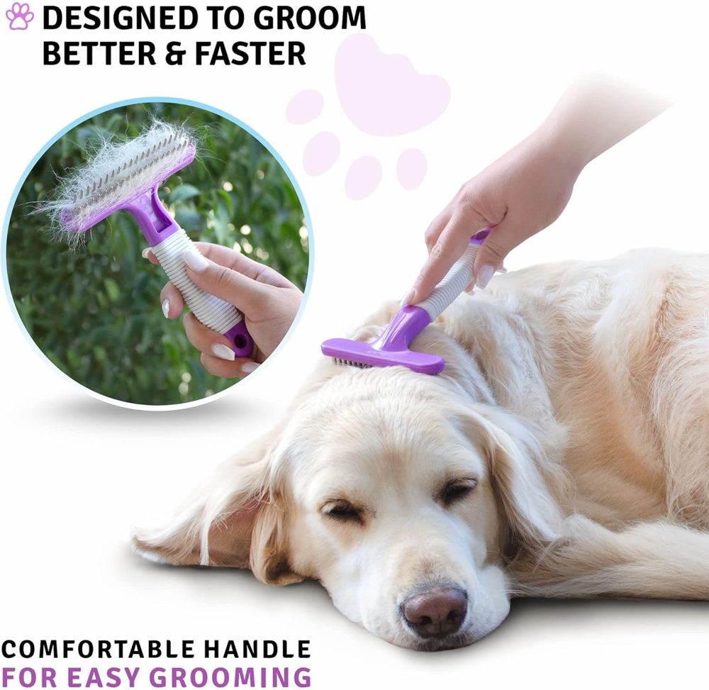 POODLIE Dog Grooming Rake – Dematting Tool