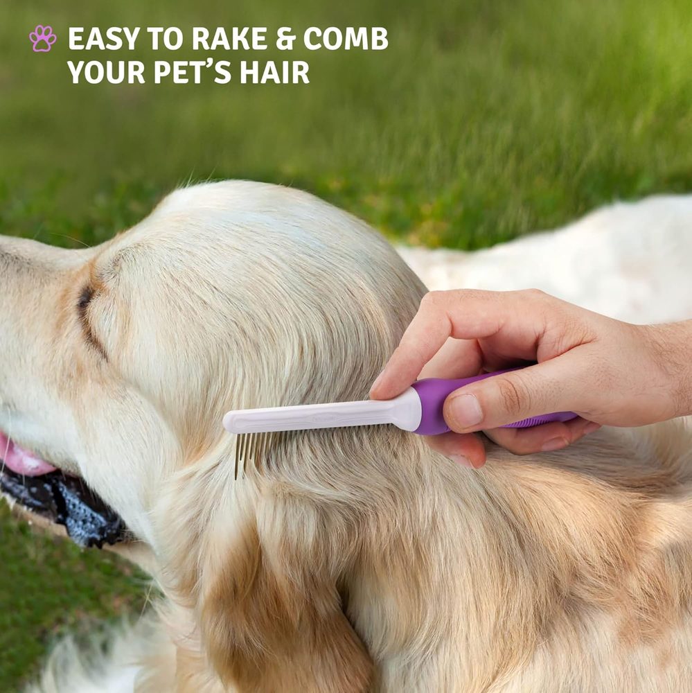 Poodle Detangling Pet Comb for Removing Matted Fur