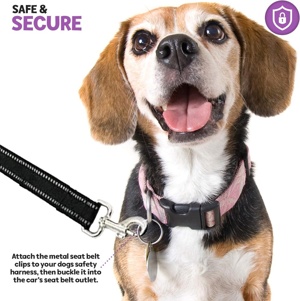 Poodle Pet Easy Click Car Seat Belt for Dogs