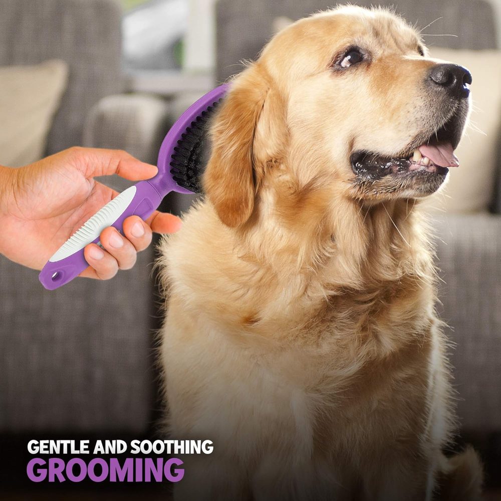 Soft Bristle Dog Brush for Short Haired Cats or Dogs
